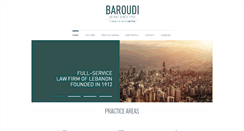 Desktop Screenshot of baroudilegal.com